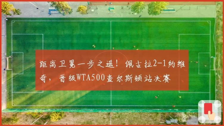 距离卫冕一步之遥！佩古拉2-1约维奇，晋级WTA500查尔斯顿站决赛